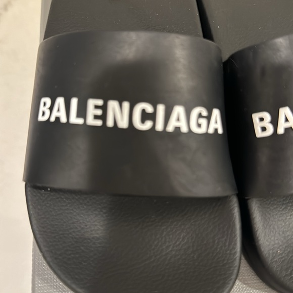 Balenciaga KIDS - POOL SLIDE SANDAL IN BLACK